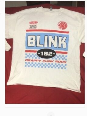 Blink 182 concert shirt